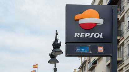 Una gasolinera de Repsol en Valencia