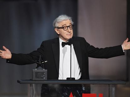 Woody Allen en el American Film Institute (Hollywood, California), en junio de 2017.