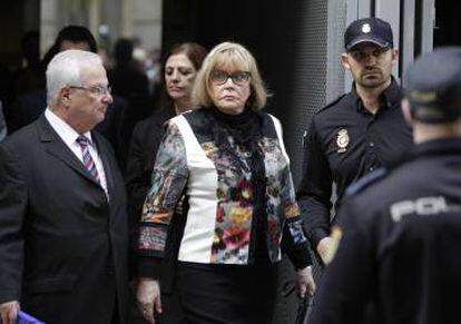 La jutgessa argentina María Servini, que el 2014 va imputar 19 càrrecs franquistes per crims contra la humanitat.