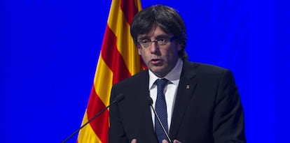 El president de la Generalitat, Carles Puigdemont.