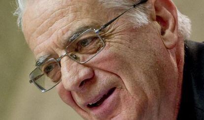 El portavoz del Vaticano, Federico Lombardi, ayer en el Vaticano.