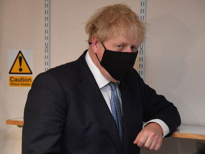 Boris Johnson, el 24 de julio en Londres.