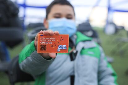 Certificado de vacunación niño en Chile