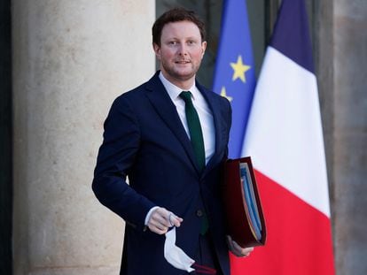 Clement Beaune, ministro francés de Transportes, el 8 de febrero de 2022.