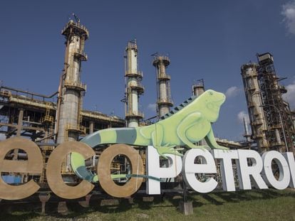 Una refinería de Ecopetrol en Barrancabermeja (Colombia), el 15 de febrero de 2022.