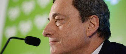 El presidente del BCE, Mario Draghi, durante la cumbre del G-20 en Sidney.