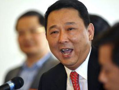 El magnate Liu Han en una foto tomada en 2010.