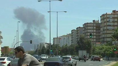 Cuatro muertos por un accidente aéreo en Sevilla