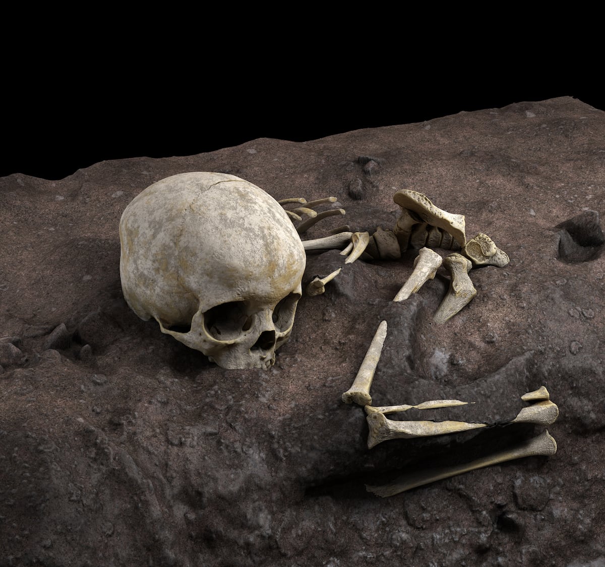 Hallada la tumba más antigua de África, con los restos de un niño fallecido hace 78.000 años