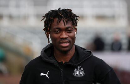 Christian Atsu, missing in the earthquake in 2020.