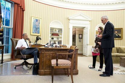 El president Obama parla amb John Kerry sobre Turquia