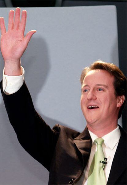 David Cameron, tras ser elegido líder &#39;tory&#39;.