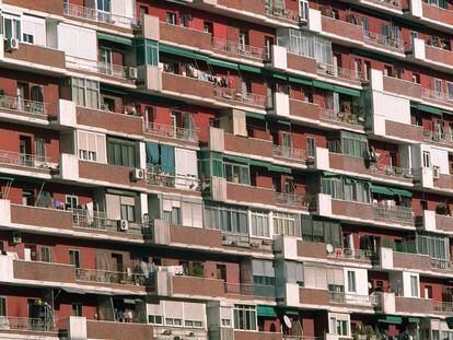 Bloque de viviendas en Madrid. 