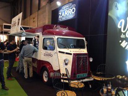'Food truck' de un vermú madrileño en el Salón de Gourmets 2015.