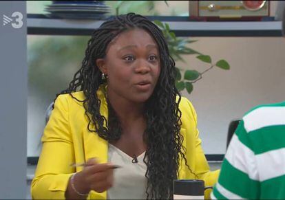 Beatrice Duodu, periodista del programa 'Planta baixa' de TV3.