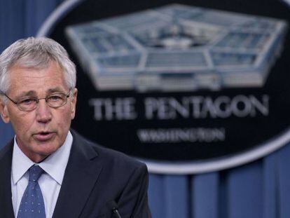 El secretario de Defensa, Chuck Hagel.