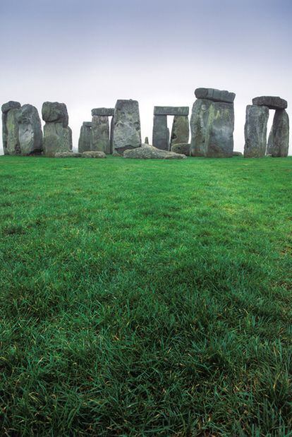 Las piedras megalíticas de Stonehenge, en el condado de Wiltshire, al sur de Inglaterra.