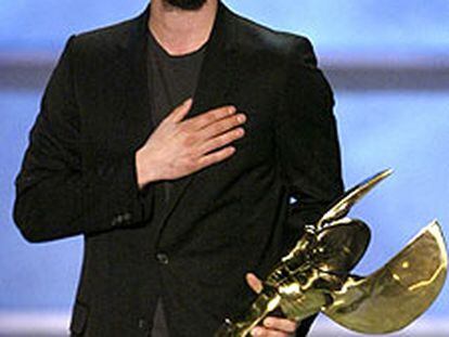 Keanu Reeves en los Premios Taurus