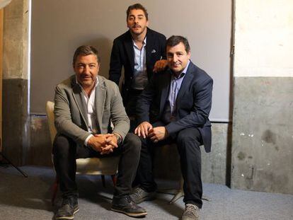 Joan, Jordi y Josep Roca, propietarios de El Celler de Can Roca (Gerona)