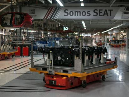 Imagen de la fábrica de Seat en Martorell (Barcelona), tomada el pasado septiembre.