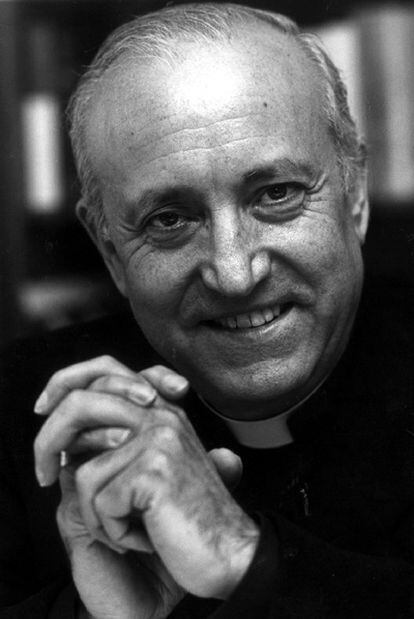 García-Gasco en 1990, cuando lideraba la Conferencia Episcopal.