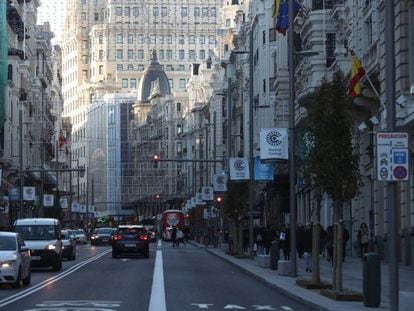 La nueva Gran Vía de Madrid. 
 