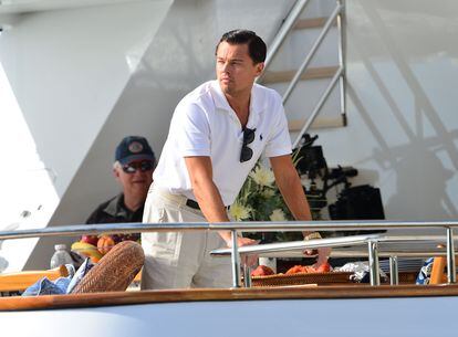 Leonardo Dicaprio did not do without the accessory in 'The Wolf of Wall Street' either.