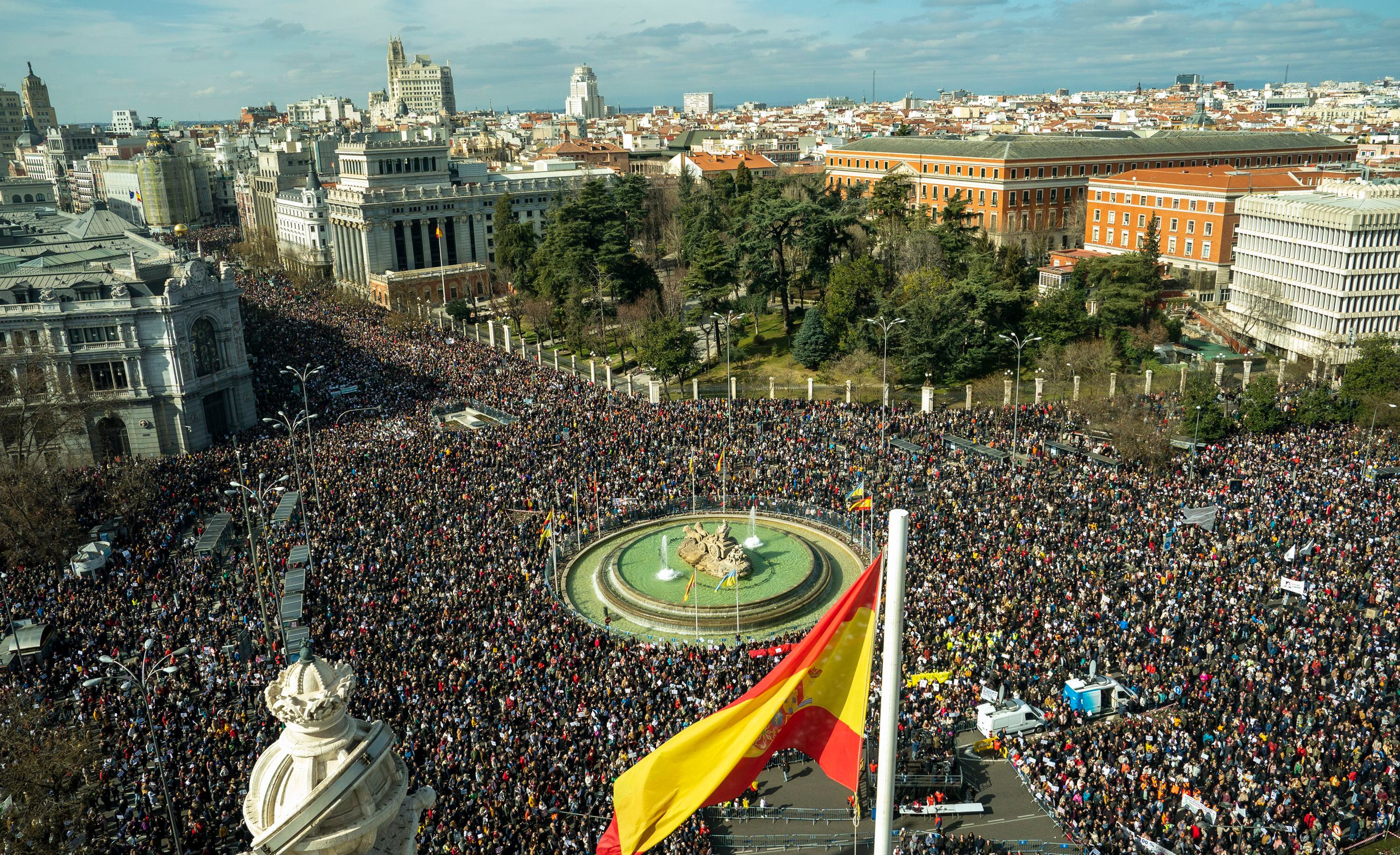 La defensa por la sanidad pública vuelve a tomar el centro de Madrid