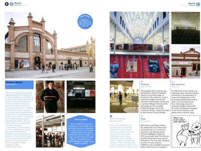 Una de las p&aacute;ginas de la nueva gu&iacute;a Monocle de Madrid. 