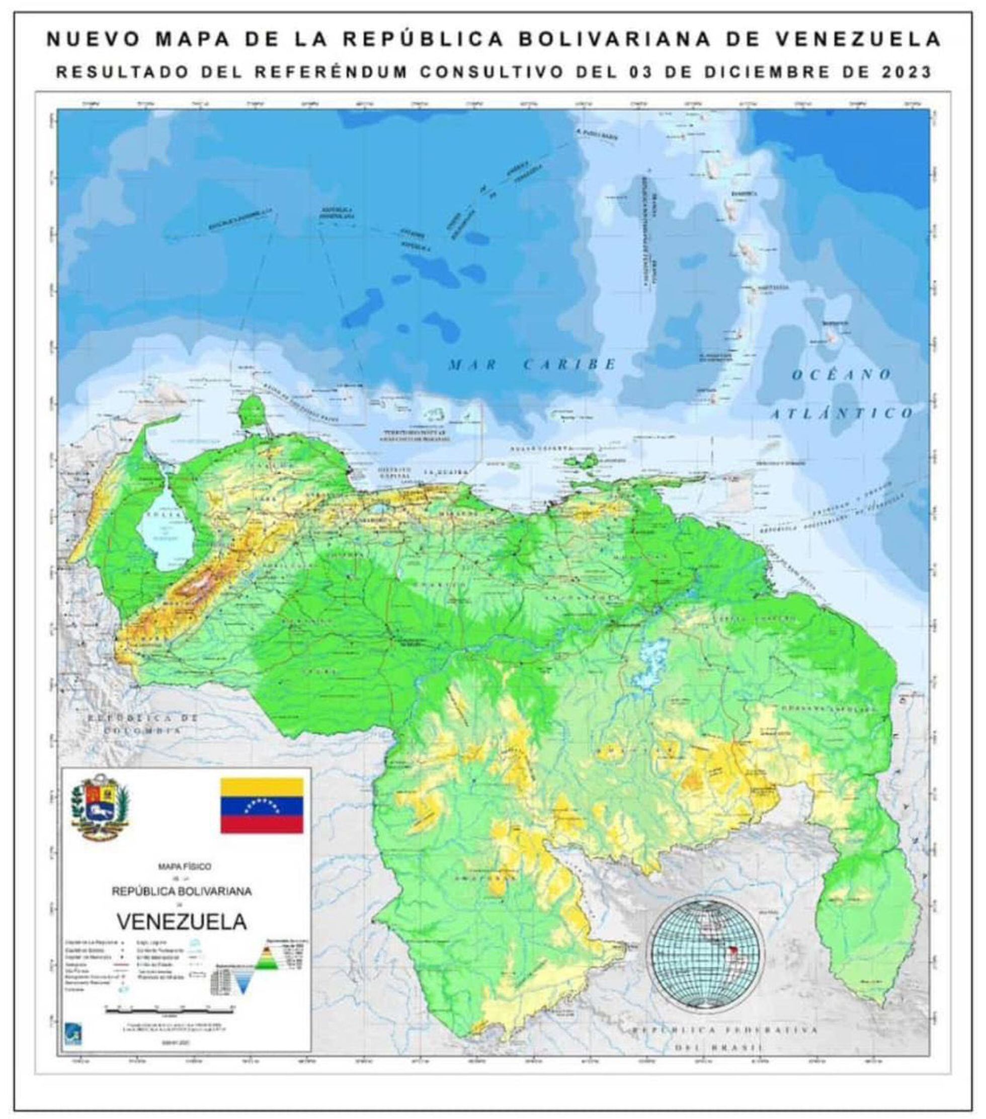 
            Венесуэла объявила об аннексии части Гайаны и проводит мобилизацию армии        