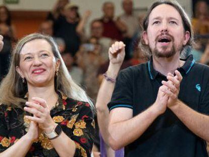 El líder de Podemos pide al presidente en funciones que se comprometa en campaña a  no hacer un acuerdo de legislatura ni de investidura  con Casado