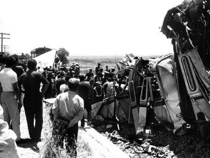 Vista general del rescate de las v&iacute;ctimas del accidente de &#039;La Cochinita&#039;