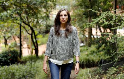 La periodista Catalina Lobo-Guerrero, el pasado 15 de abril en Bogotá, Colombia.