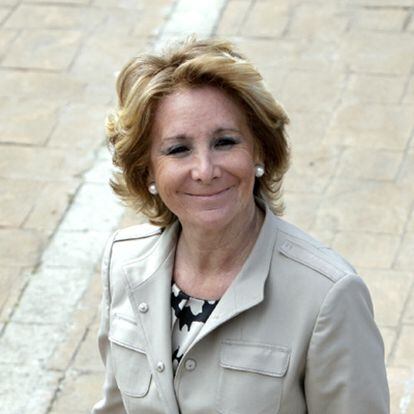 Esperanza Aguirre.