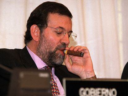 Mariano Rajoy, en 2001. / GORKA LEJARCEGUI