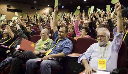 La votación de la Asamblea Nacional de la CUP.