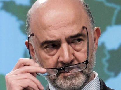 El comisario de Asuntos Económicos, Pierre Moscovici. 