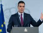 Spanish Prime Minister Pedro Sanchez arrives to speak during a news conference at the Moncloa Palace in Madrid, Spain, November 22, 2020. Moncloa Palace/Borja Puig de la Bellacasa/Handout via REUTERS ATTENTION EDITORS -THIS IMAGE HAS BEEN SUPPLIED BY A THIRD PARTY. NO RESALES. NO ARCHIVES