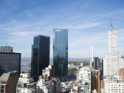La nueva torre del BBVA en Buenos Aires.