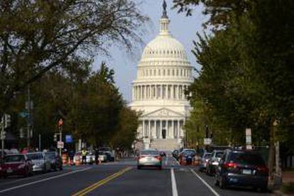 Vista general del Capitolio en Washington DC, Estados Unidos. EFE/Archivo