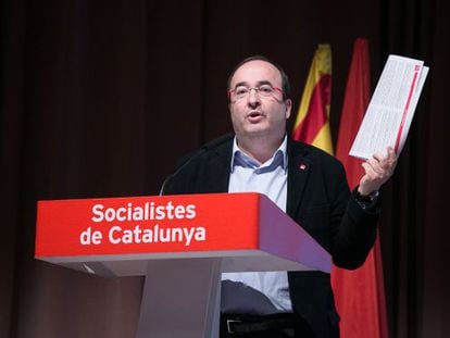 El primer secretario del PSC, Miquel Iceta.