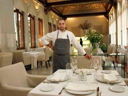 El cocinero Quique Barella, en el restaurante El Alto de Colón.