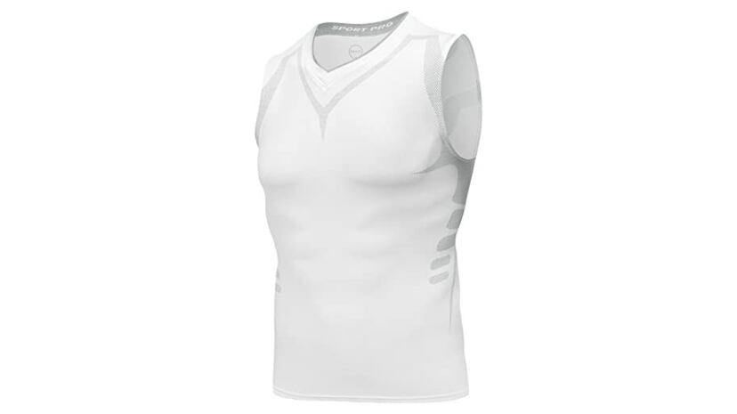 Camisa Básica De Lino Con Cuello En V Para Hombre, Camisa De Manga