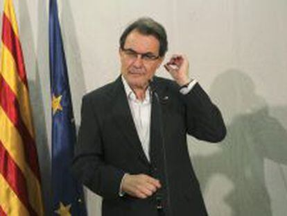 El presidente de la Generalitat y de CDC, Artur Mas.