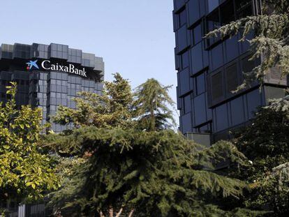 Sede de Caixabank en la avenida Diagonal de Barcelona.