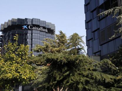 Sede de Caixabank en la avenida Diagonal de Barcelona.