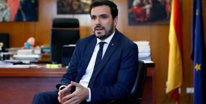 El ministro de Consumo, Alberto Garzón.