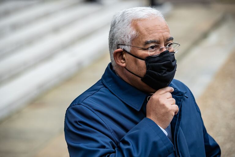 António Costa, primer ministro de Portugal, durante su visita al Elíseo, la semana pasada.