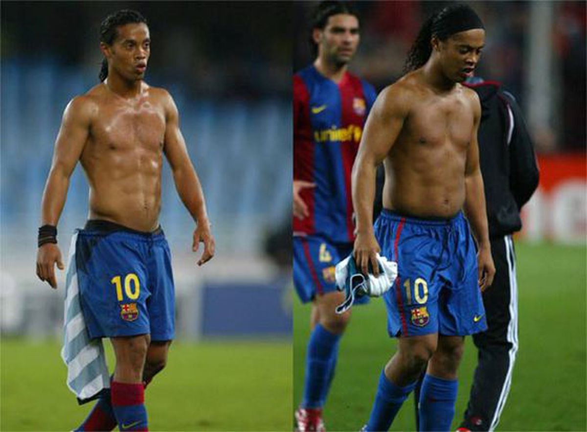 ¿Cuánto corre Ronaldinho