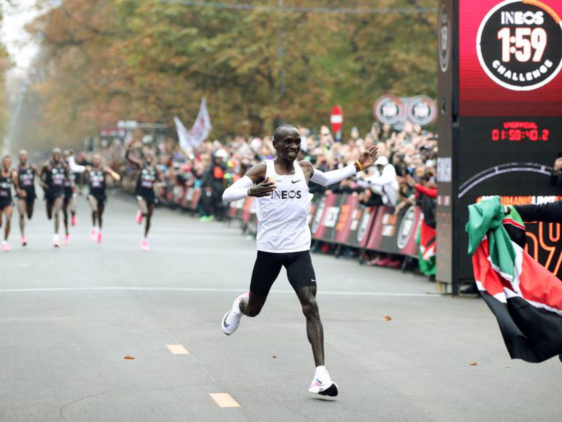 Kipchoge: “Lo importante el atleta, zapatillas no te hacen correr rápido” | Deportes | EL PAÍS